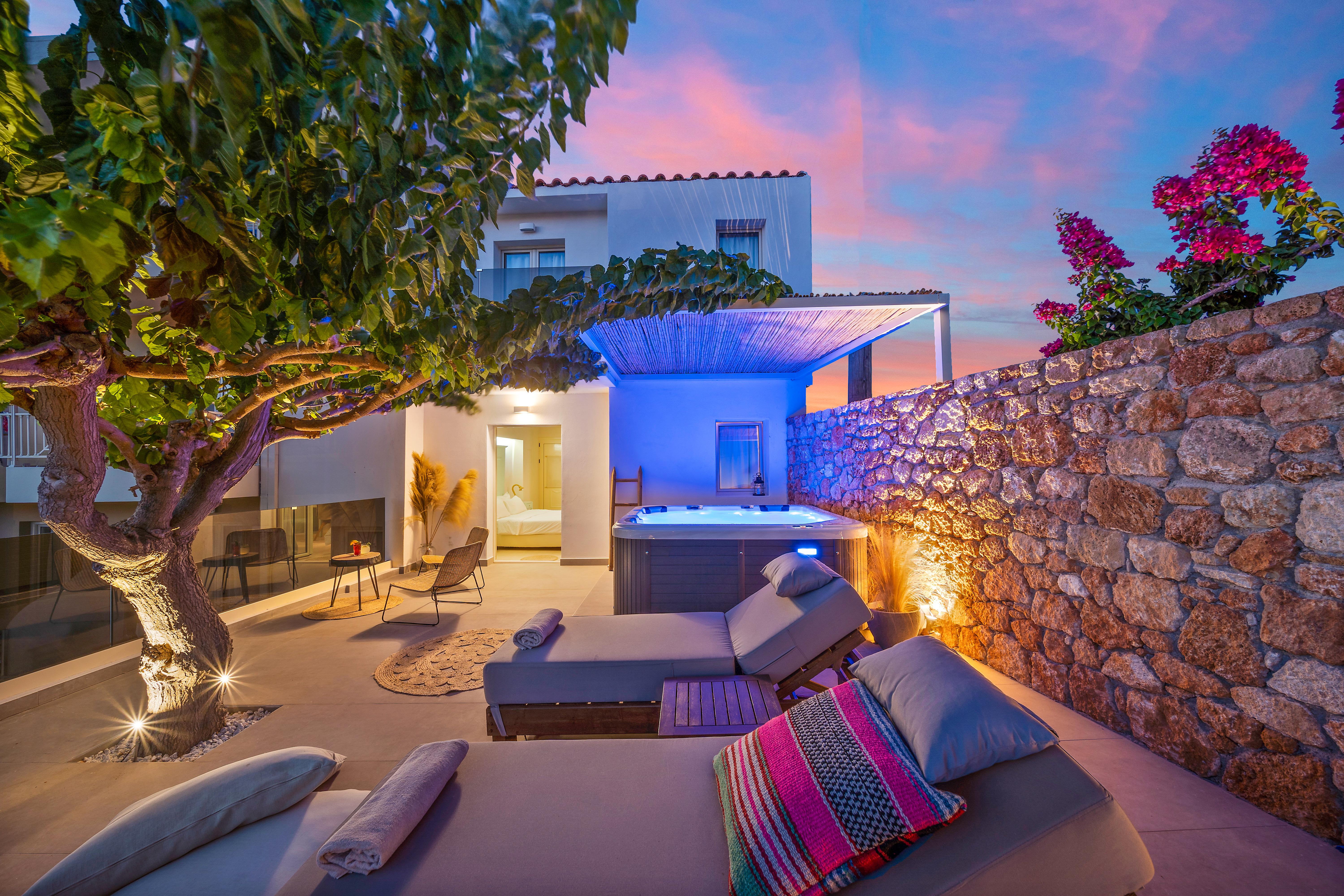 Notos Heights Hotel & Suites Malia Esterno foto