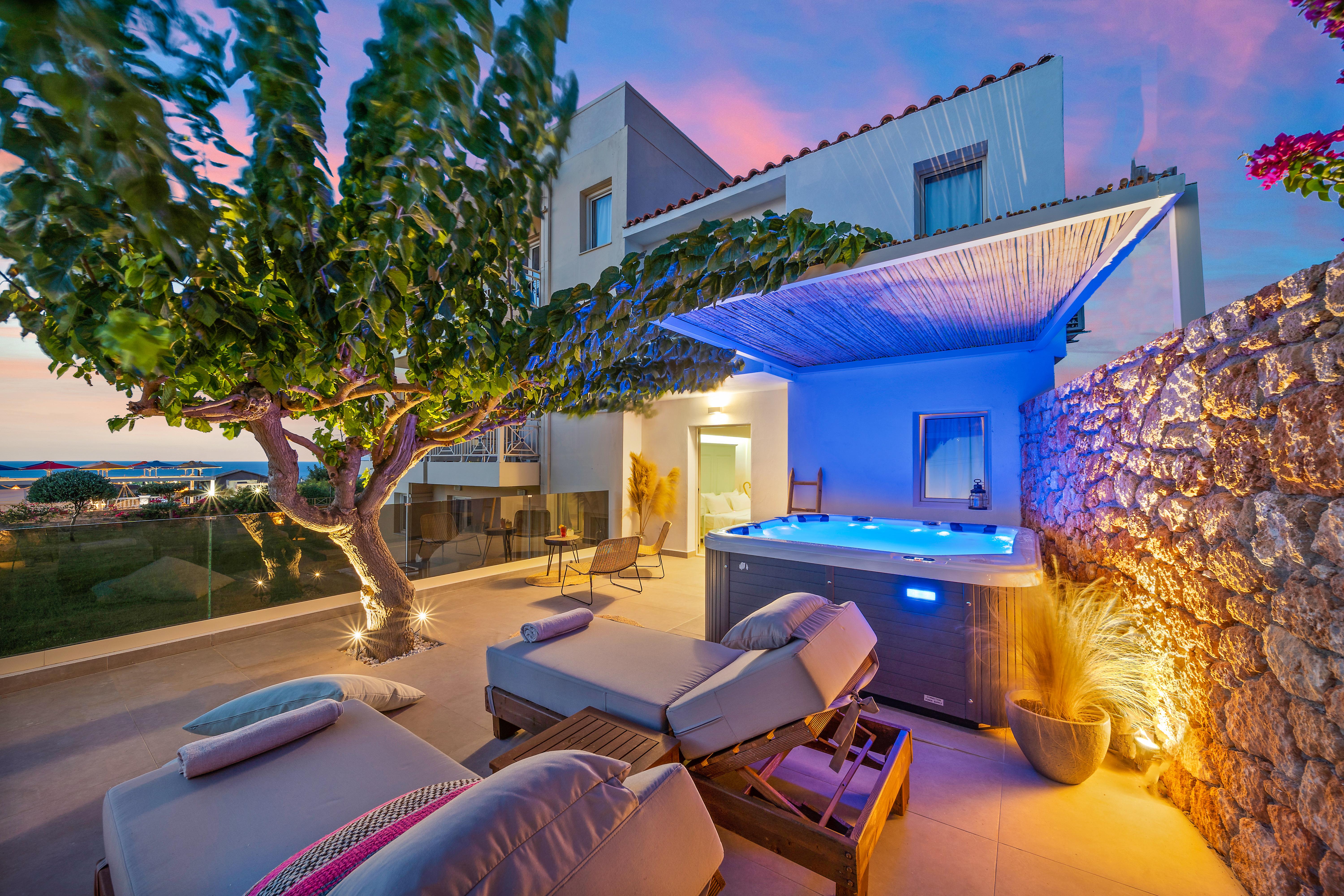 Notos Heights Hotel & Suites Malia Esterno foto